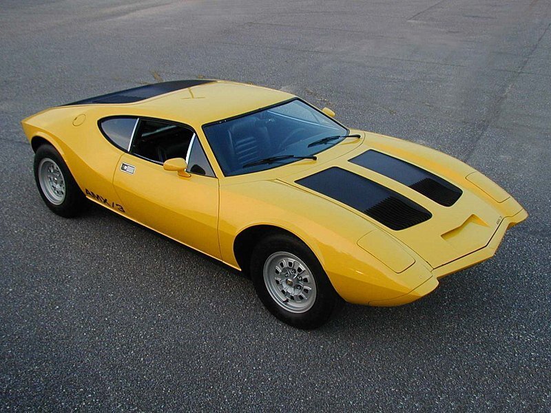 Yellow Sports Car — Static