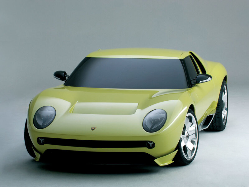 Yellow Sports Car — Wheels, Silver