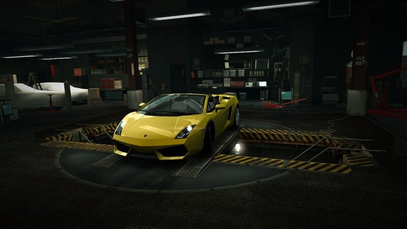Yellow Sports Car — Workshop