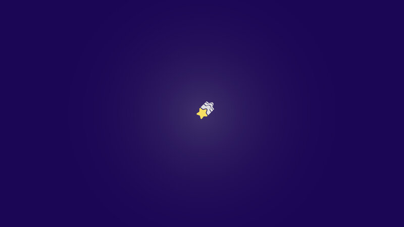 Yellow Star Icon — Purple