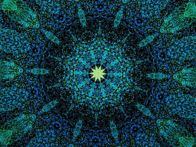 Yellow Star Mandala