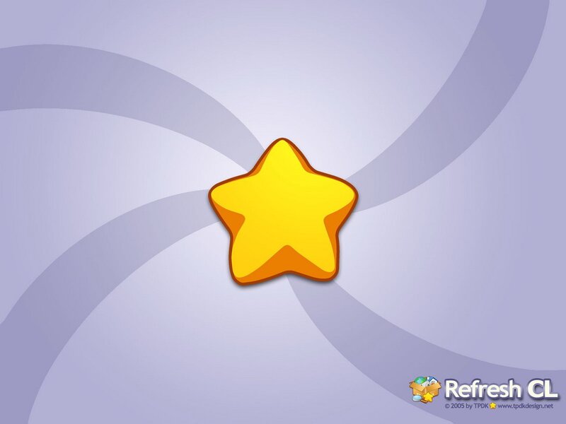 yellow star on purple background