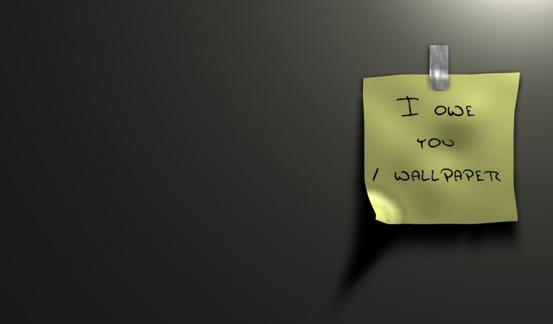 Yellow Sticky Note — Gray, Neutral, 3d Render