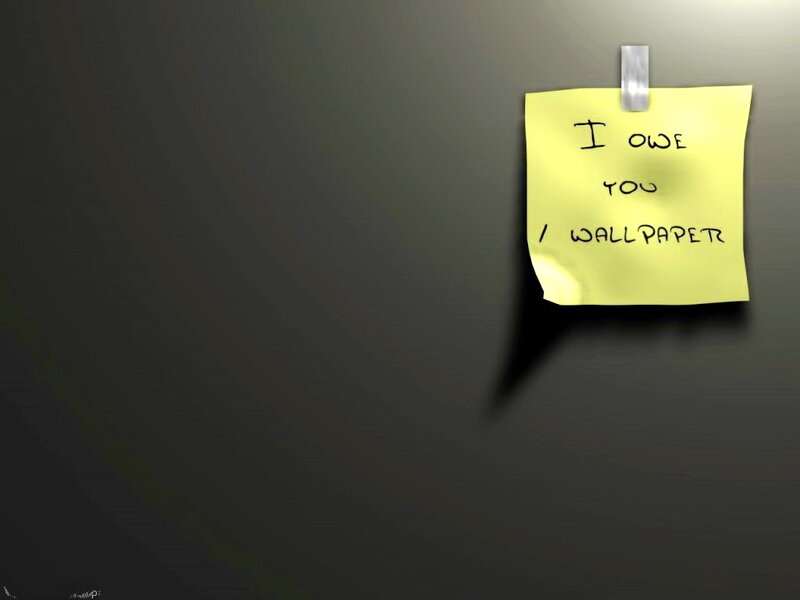 Yellow Sticky Note — Neutral, Digital Art