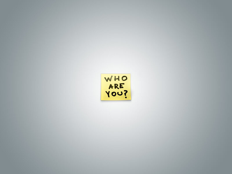 yellow sticky note with question