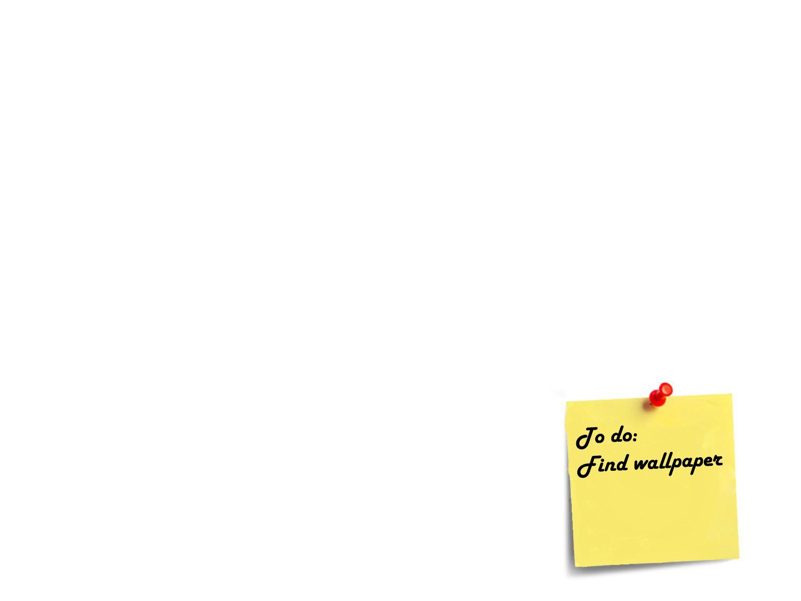 yellow sticky note with to-do list