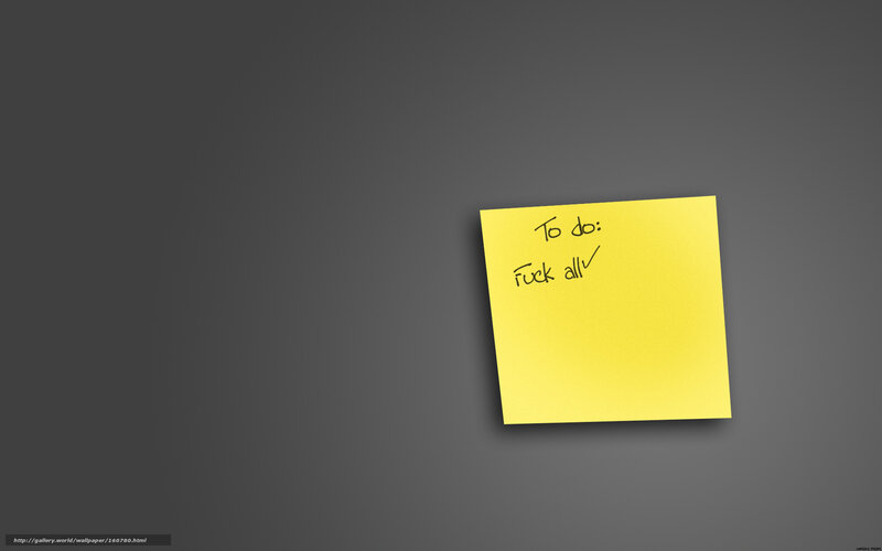 yellow sticky note with to-do list