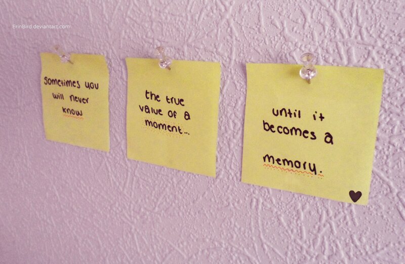 Yellow Sticky Notes — Reflective