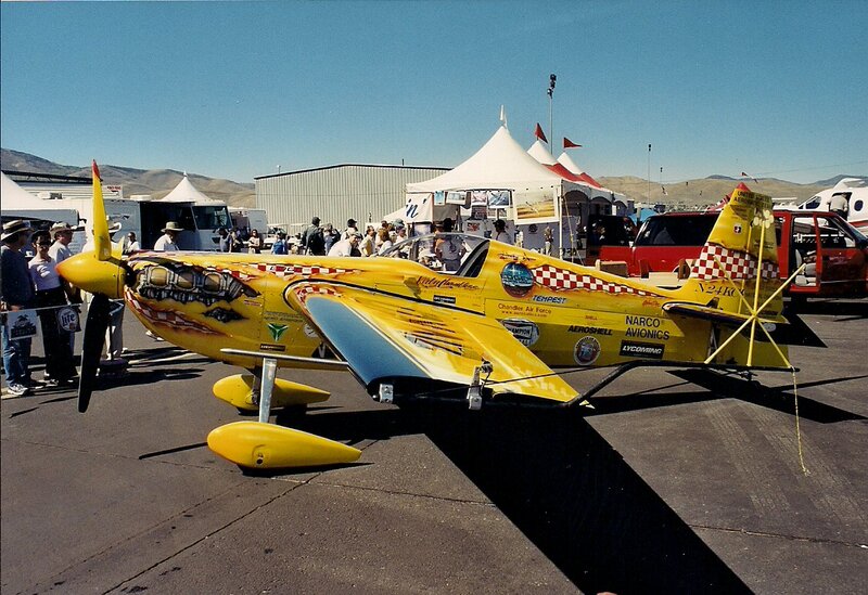 Yellow Stunt Plane