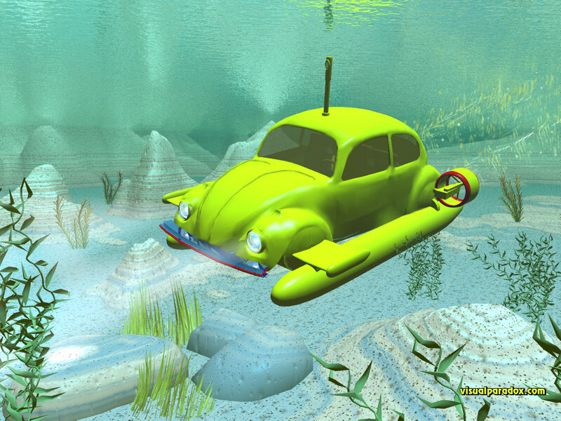 Yellow Submarine Car