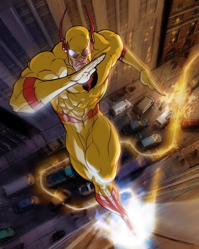 Yellow-suited Superhero — Yellow