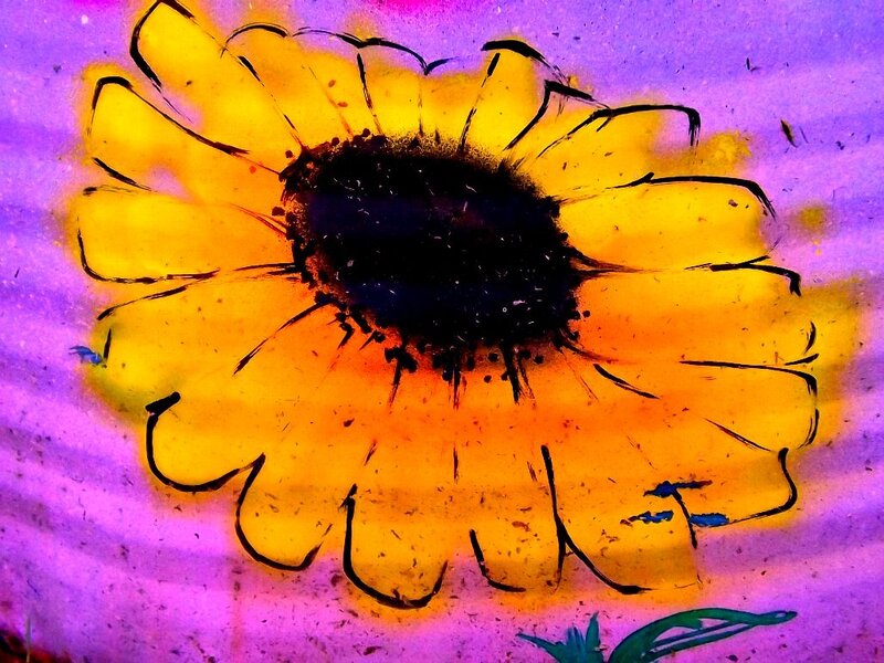 Yellow Sunflower — Vibrant, Painting