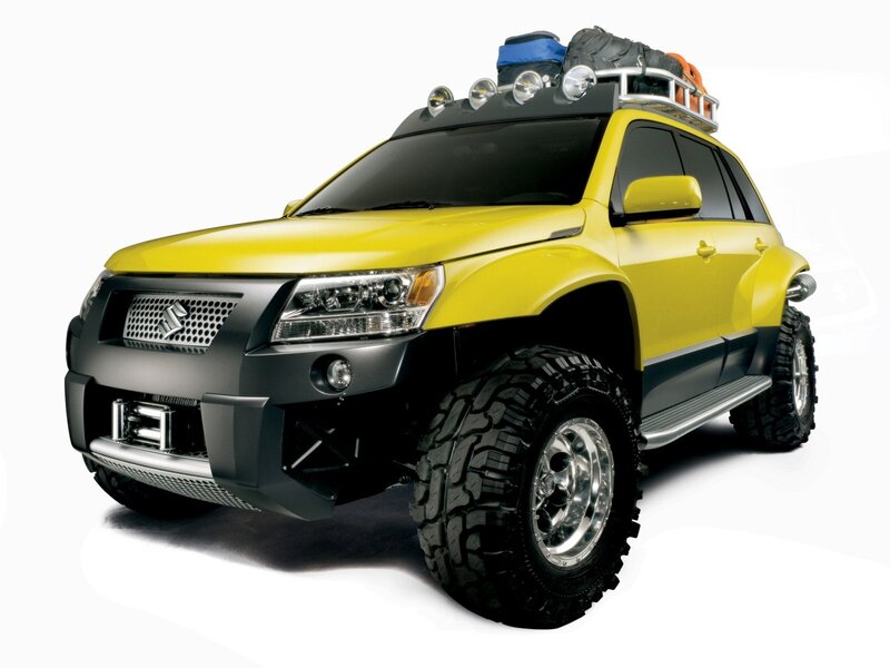 Yellow Suzuki SUV Concept