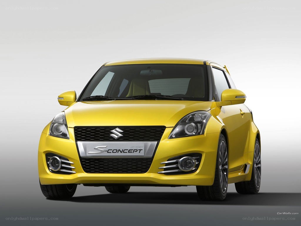 Yellow Suzuki Swift S-Concept