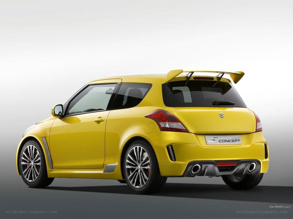 Yellow Suzuki Swift S-Concept