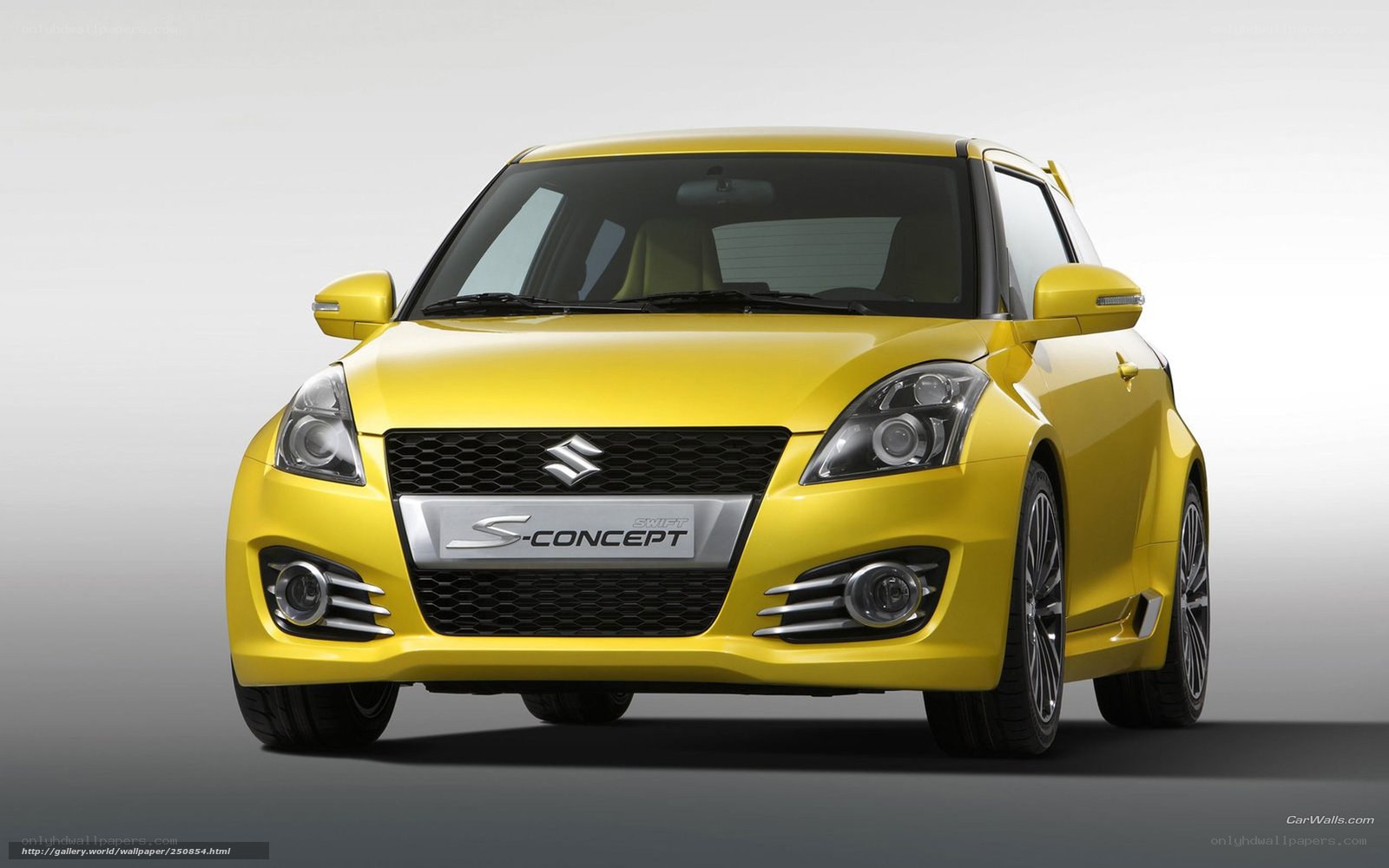 Yellow Suzuki Swift S-Concept