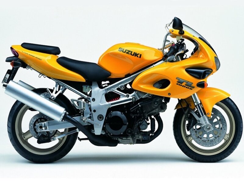 Yellow Suzuki TL Motorcycle