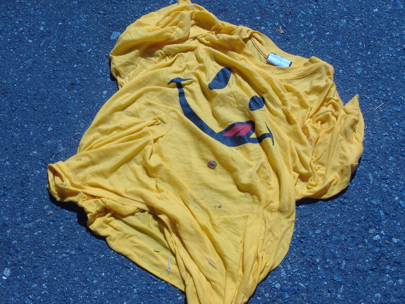 Yellow T-shirt with Smiley Face