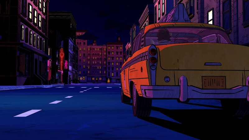 Yellow Taxi Cab — Blue