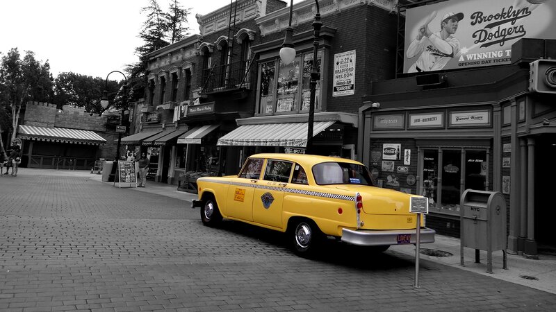Yellow Taxi Cab — Nostalgic