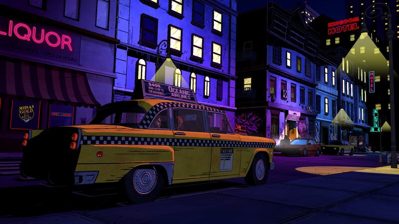 Yellow Taxi Cab — Purple