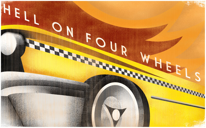 Yellow Taxi Cab