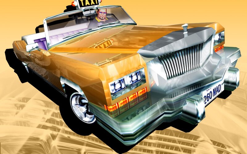 Yellow Taxi Car — Dynamic