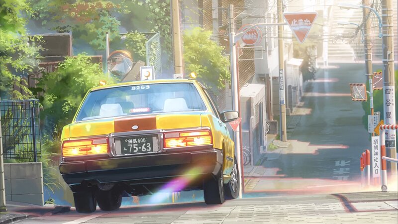 Yellow Taxi on Street — Serene