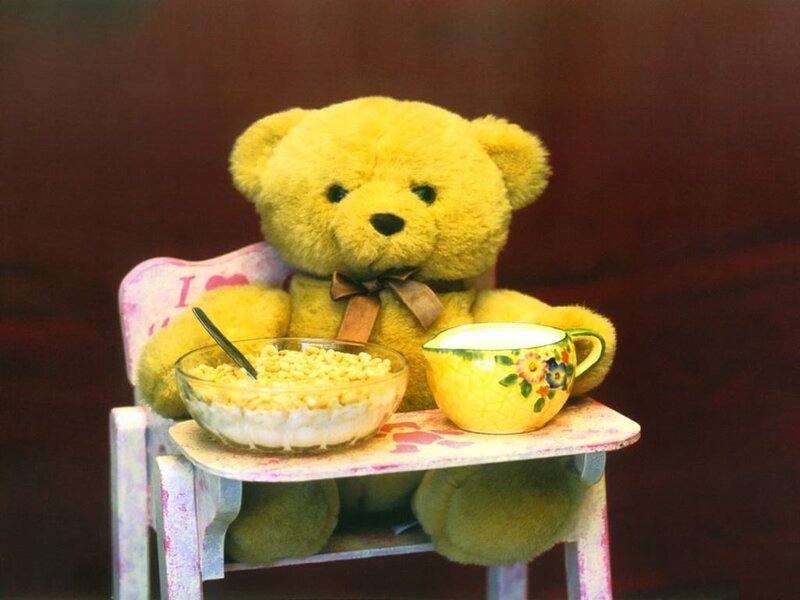 Yellow Teddy Bear — Calm