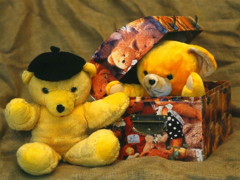 Yellow Teddy Bears