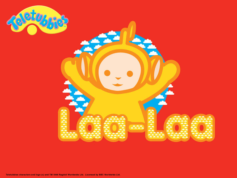 Yellow Teletubby Character — Red
