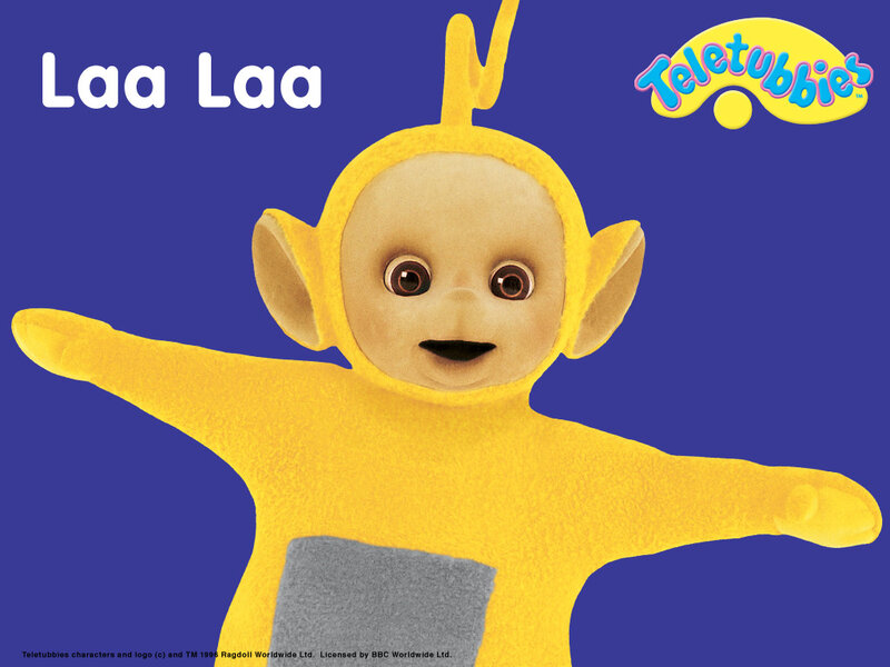 Yellow Teletubby Character
