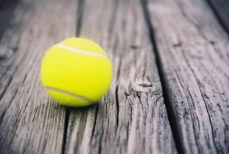 Yellow Tennis Ball — Calm