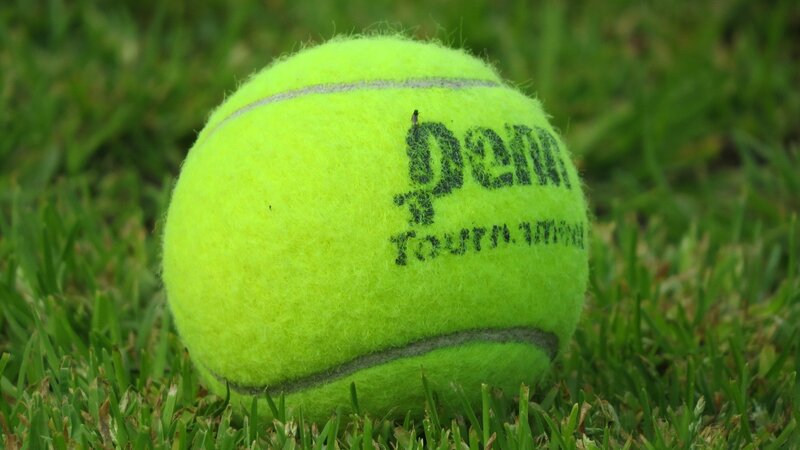 Yellow Tennis Ball — Green