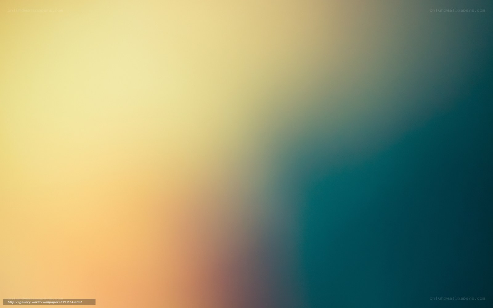 yellow to blue gradient