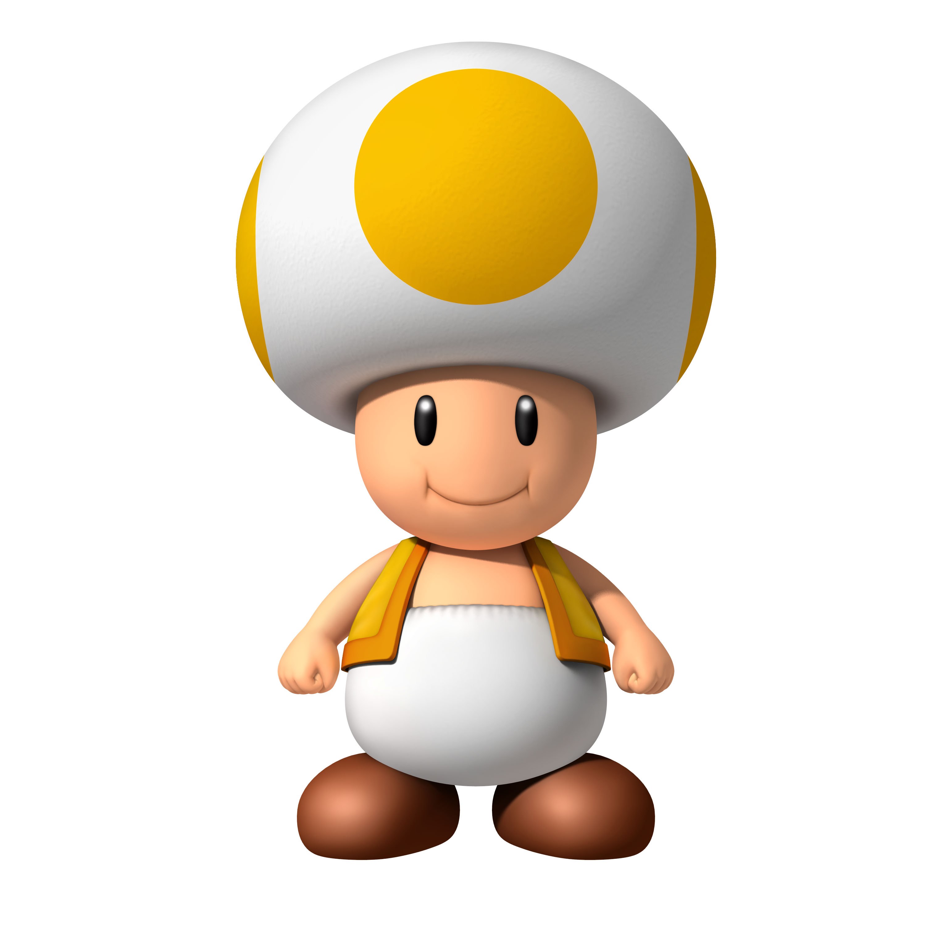 Yellow Toad character