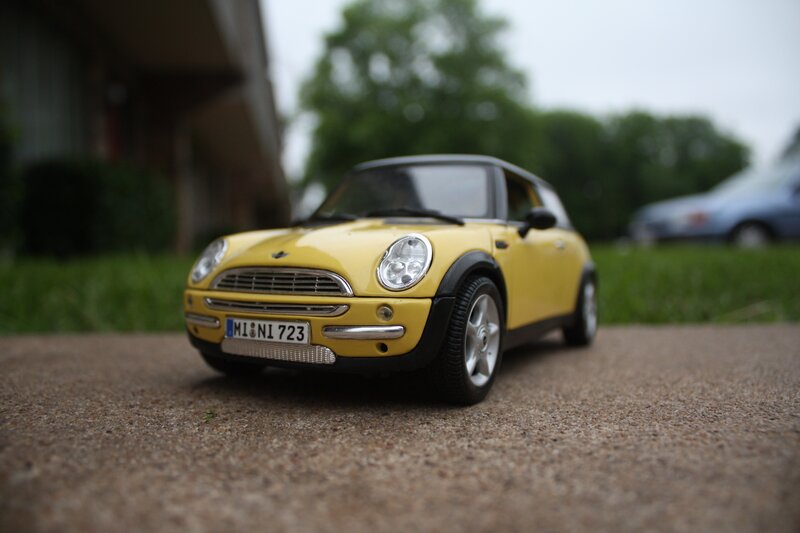 Yellow Toy Car — Calm, Photograph