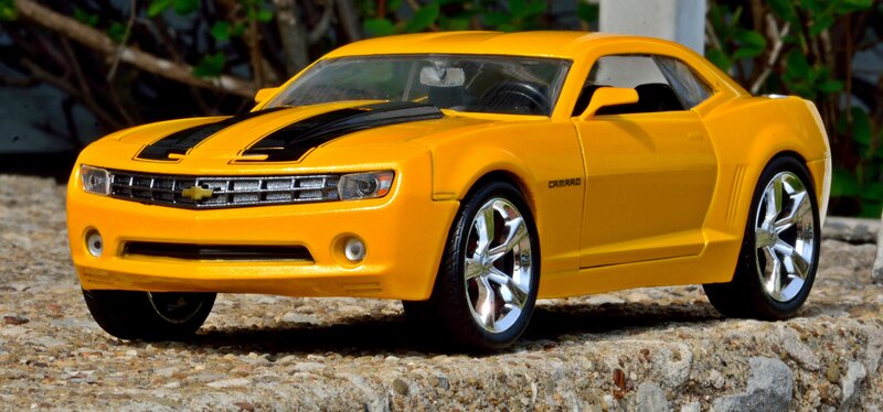 Yellow Toy Car — Neutral, Afternoon, Photograph