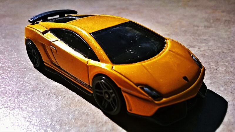 Yellow Toy Sports Car