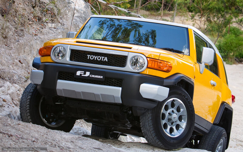 Yellow Toyota Fj Cruiser — Adventurous
