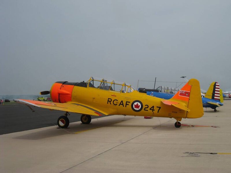 Yellow Training Aircraft