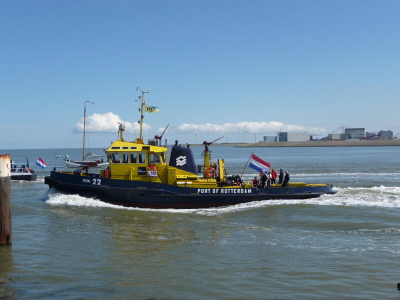 Yellow Tugboat in Water