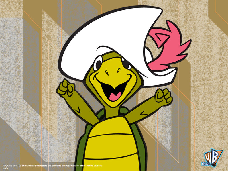 Yellow Turtle Character