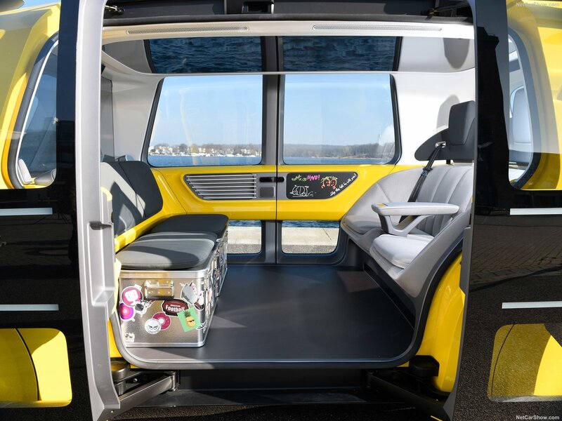 Yellow Van Interior