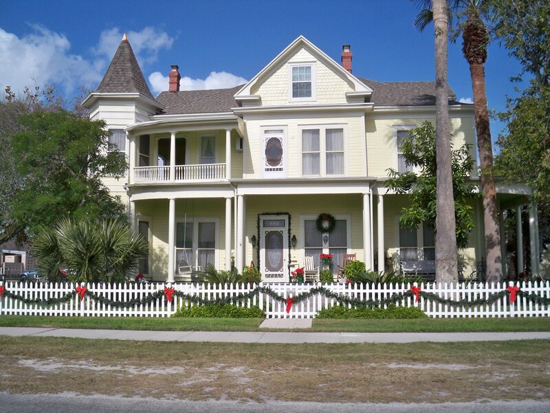 Yellow Victorian House