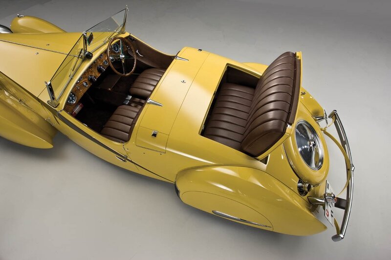 Yellow Vintage Car — Classic, Photograph