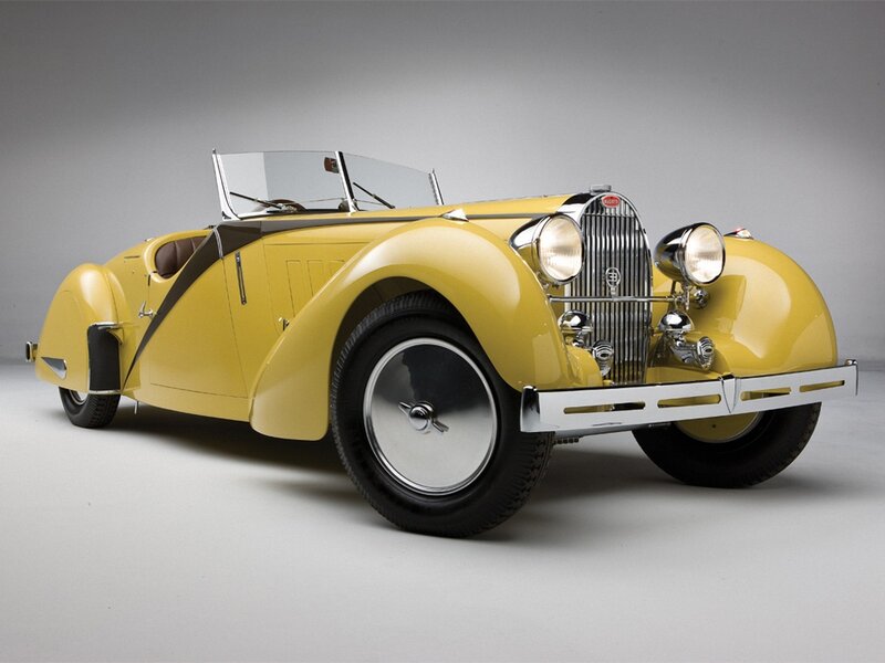 Yellow Vintage Car — Classic