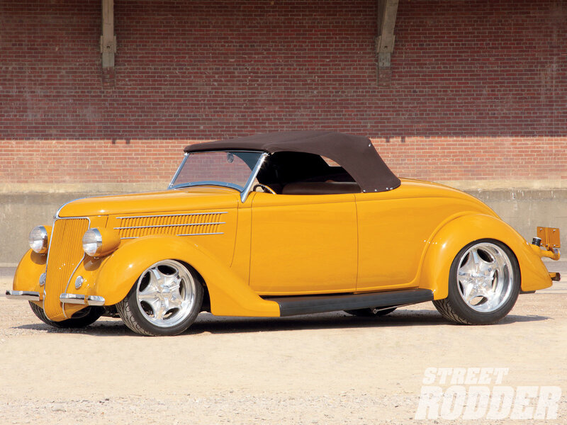 Yellow Vintage Convertible — Calm