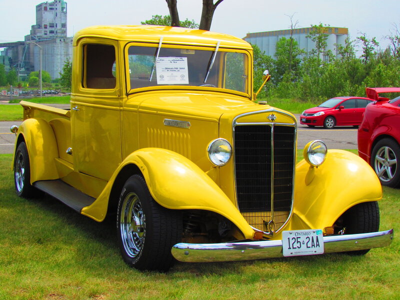 Yellow Vintage Pickup Truck — Calm