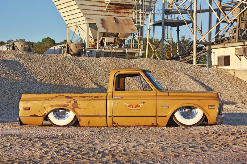 Yellow Vintage Pickup Truck — Dusty